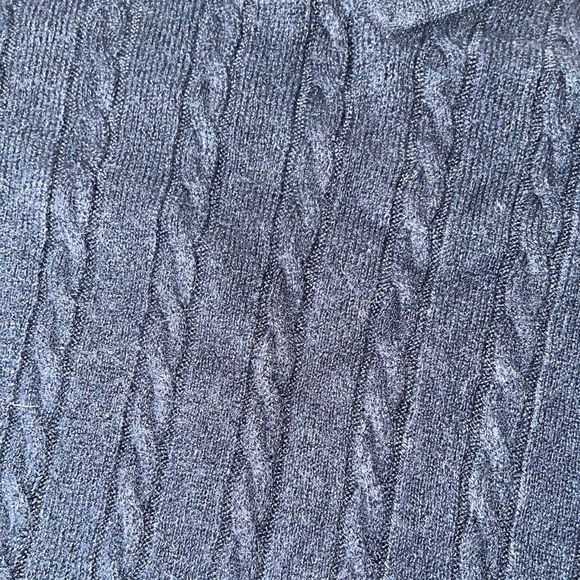 Dockers Vintage 90s Sweater Vest Knit Acrylic V Neck Y2k Size M - Picture 2 of 4